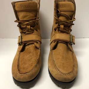 Mens Ralph Lauren polo ranger boots size 10 D